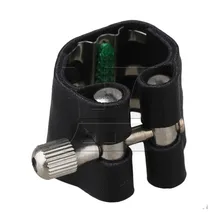 Yibuy кожа с тростниковой лигатурой для Bb саксофона мундштук