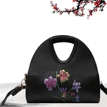 Новая китайская Сумочка Дизайн вышивка цветок Хлопок и лен клатч, Курьерская сумка в национальном стиле Золотая сумочка NB199