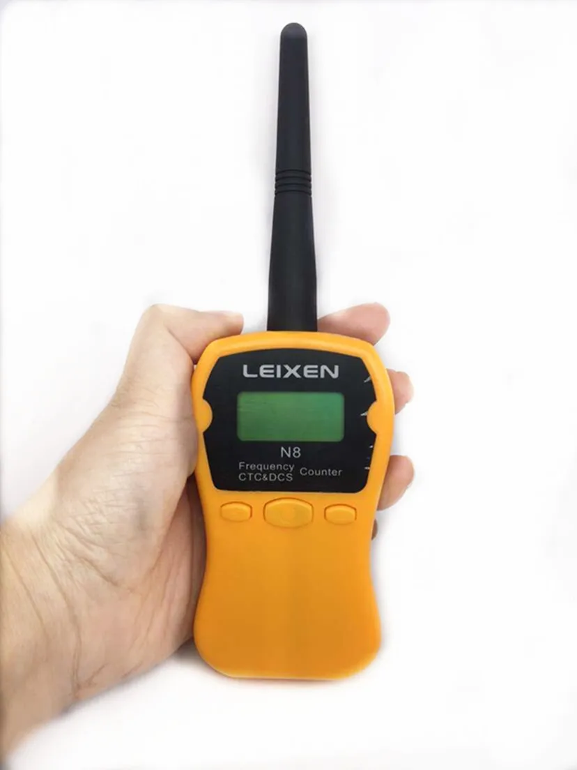 LEIXEN N8 Frequency Counter LCD Display CTCSS//DCS Meter for Radio Walkie Talkie