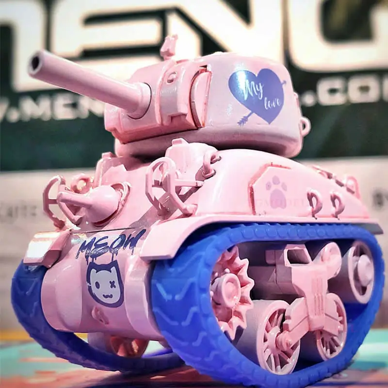 Оригинальный Meng Q Ver Sherman U.S. Средний размер MA41 фотоемкость милая игрушка сборка