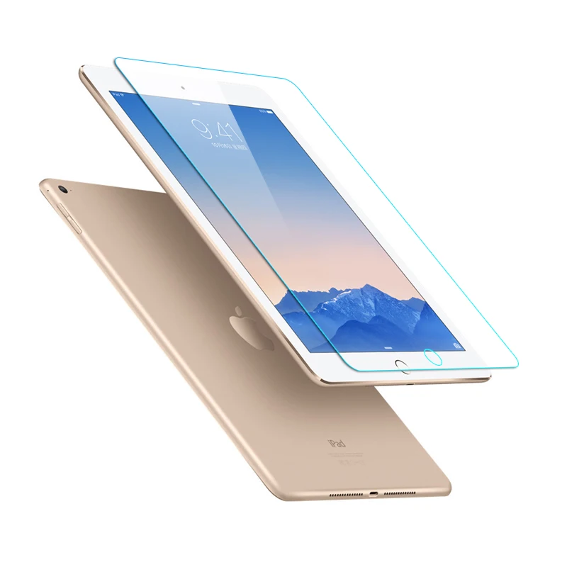 Закаленное стекло 9H HD для Apple iPad 9 7 2018 2017 Защитная пленка 5 / 6 Air 2 pro 7|Защитные экраны