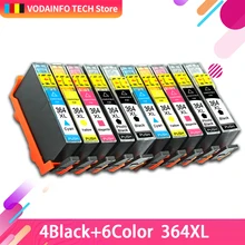 QSYRAINBOW printer ink cartridge 364XL HP 364 XL replace for HP Photosmart 5510 5515