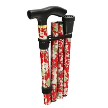 Пожилая Выдвижная дорожка ходьба с трекинговыми палками палка прочная палка для туризма портативные палки путешествия