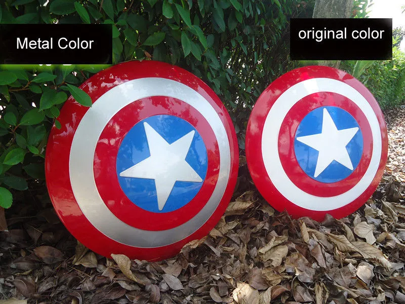 

The Avengers Captain America ABS Shield Cosplay 1:1 Fast Shipping Two Color