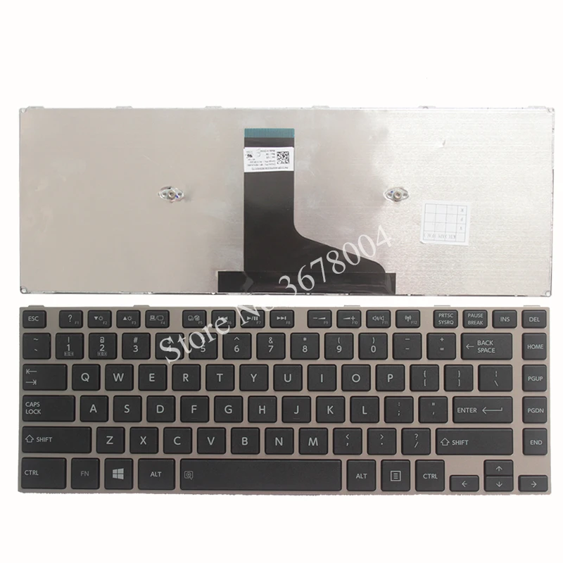Новая клавиатура для ноутбука США Toshiba Satellite M40 A M40T M45 черная с рамкой|laptop keyboard|for