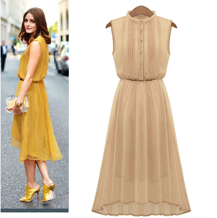 long casual dress designs