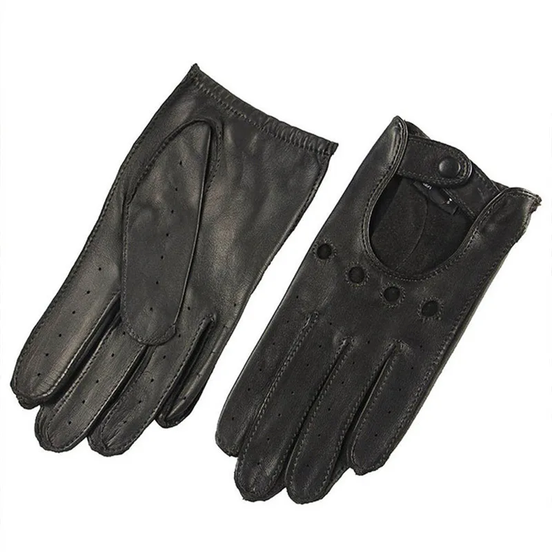 2019 NEW Women's Genuine Leather Gloves Female Breathable Sheepskin Gloves Fashion Trend Spring Autumn Unlined L117W-1