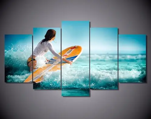2017-5-Pieces-Wall-Paintings-Canvas-Prints-Surf-Girl-Adventure-Sports-Art-Print-Home-Decoration-Picture.jpg_640x640