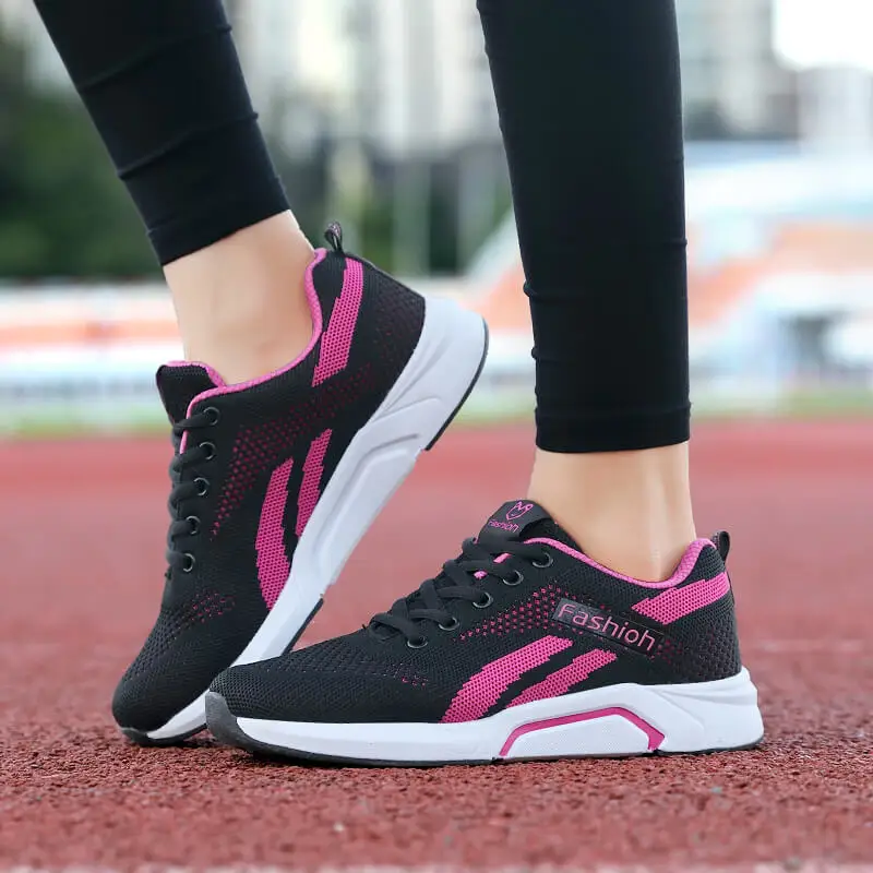 

Female Sneakers Women Fashion Basket Chaussure Femme Casual Shoes Woman Comfortable Breathable Flats Women Shoes Tenis Feminino