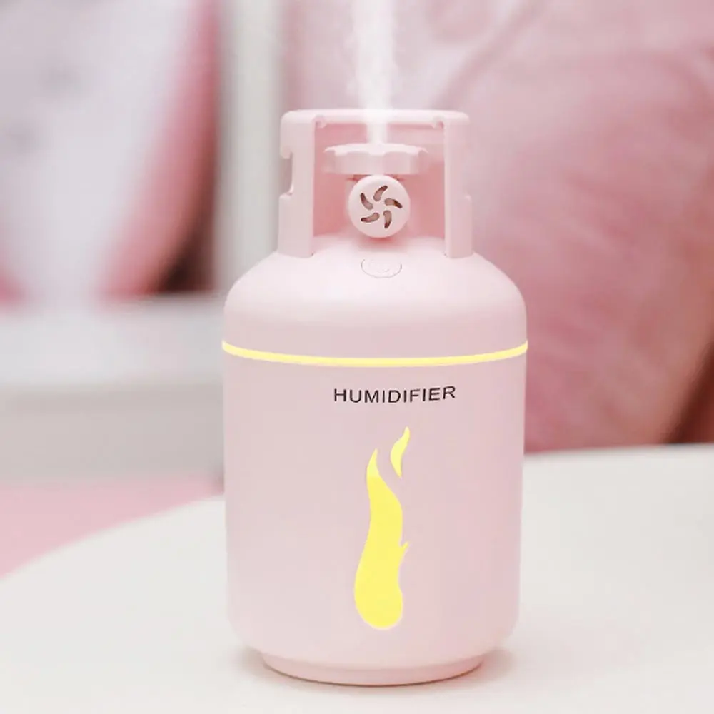 

Creative 300ml Mini Humidifier Gas Can USB Night light Aromatherapy Air Spray Humidifier Diffuser Purifier For Car Home