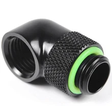 G1/4 дюйма резьба 90 градусов поворотные фитинги, адаптеры охлаждения воды Twt90-V2.5