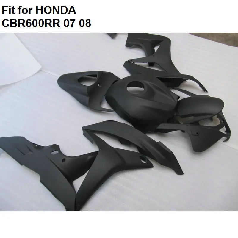 Запасные части для кузова Honda CBR 600RR 07 08 черный матовый комплект обтекателей CBR600RR