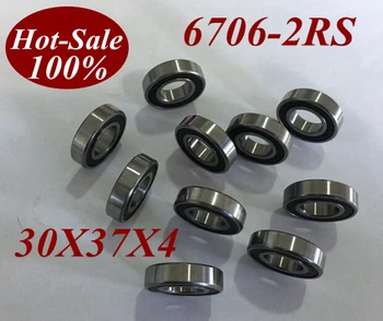 

10pcs Low noisy 6706 2RS 6706RS 6706RZ 6706-2RS 30X37X4 MM Deep groove ball bearing micro miniature motor bearing