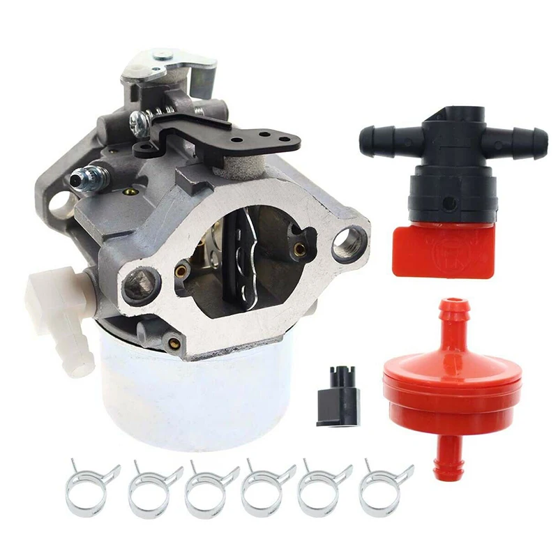 

1set Carburetor Kit For Briggs &Stratton 699831 694941 499158 Lawn Mower Tractor Accessories