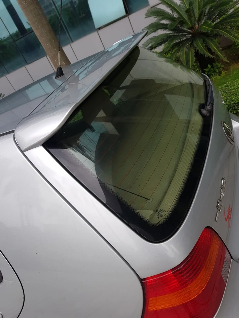 Спойлер для гольфа 2006-2009 Volkswagen Golf 4 YCK Спойлер ABS пластиковый материал заднее крыло автомобиля цветной задний спойлер