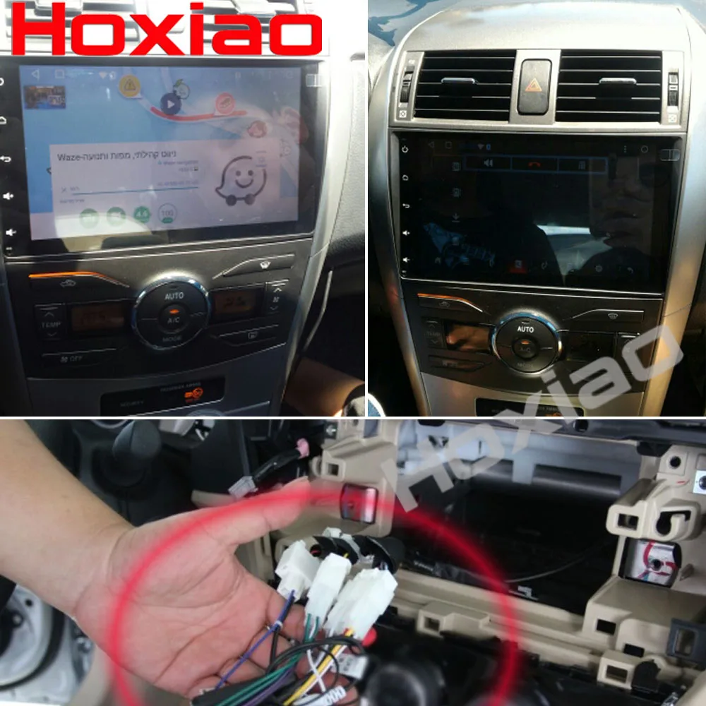 Cheap Android Car dvd player for Toyota corolla 2007 2008 2009 2010 2011 gps navigation 2 din radio multimedia player 5