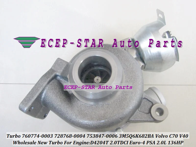 Turbo 760774 760774-0003 728768-0004 728768 753847 753847-0006 3M5Q6K682BA 3M5Q6K682BB 3M5Q6K682CA- (5)