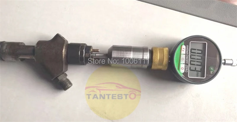 

Common rail injector nozzle electromagnetic valve measuring seat tool for BOSCH 120 series, common rail nozzle valve measuring
