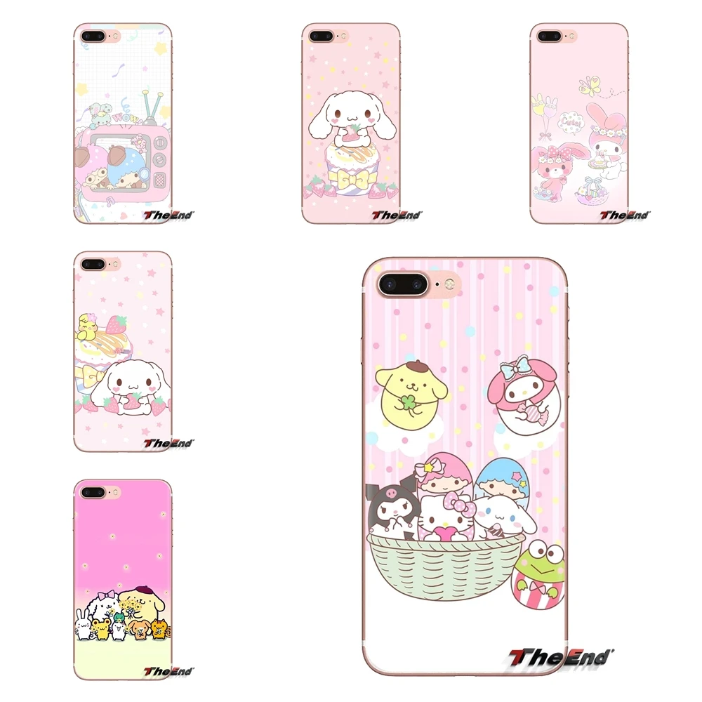 

For Huawei Mate Honor 4C 5C 5X 6X 7 7A 7C 8 9 10 8C 8X 20 Lite Pro Sanrio Danshi anime wallpaper Transparent Soft Shell Covers