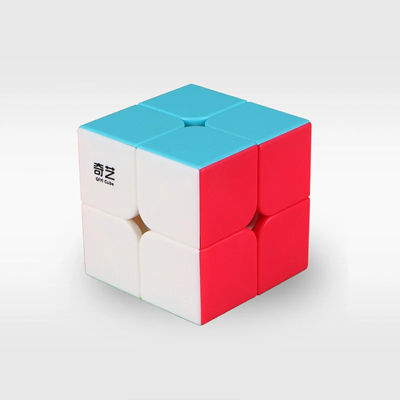 

Qiyi Qidi 2X2X2 2X2 Magic Cube Speed Pocket Stickerless Puzzle Cube Professional Colorful Educational Toys For Children