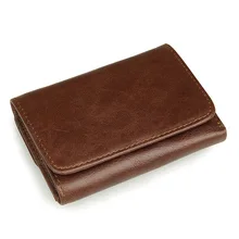 Short RFID Blocking Male Wallet Protection Genuine Cowhide Leather Men Credit Coin Pocket Card Holders Purse Money New Wallets
