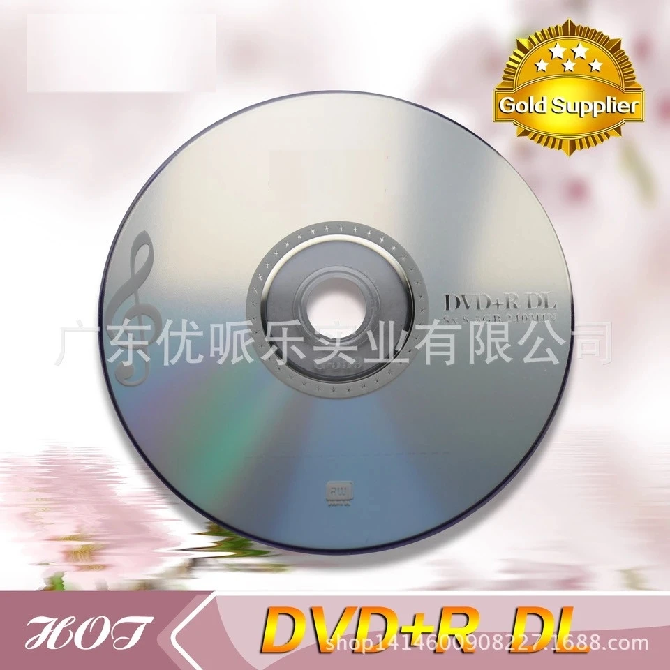 25 дисков менее 0,3% процент брака класс A 8,5 GB пустой Печатный DVD+ R двухслойный диск