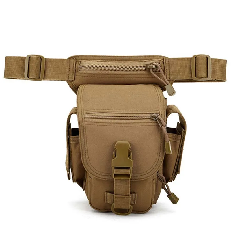 Buy Tactical Leg Bag Military Waist Bag 1000D Nylon Running Bag Camping