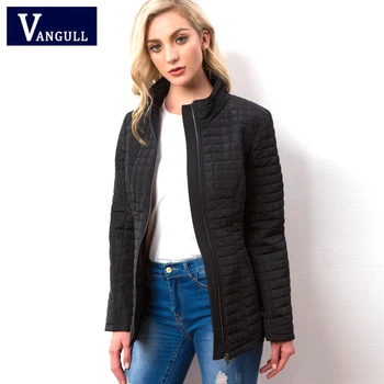 

Loose Women's Clothing 2018 Autumn and Winter fashion jacket long sleeves lady's cotton dress pure color warm long cotton coat