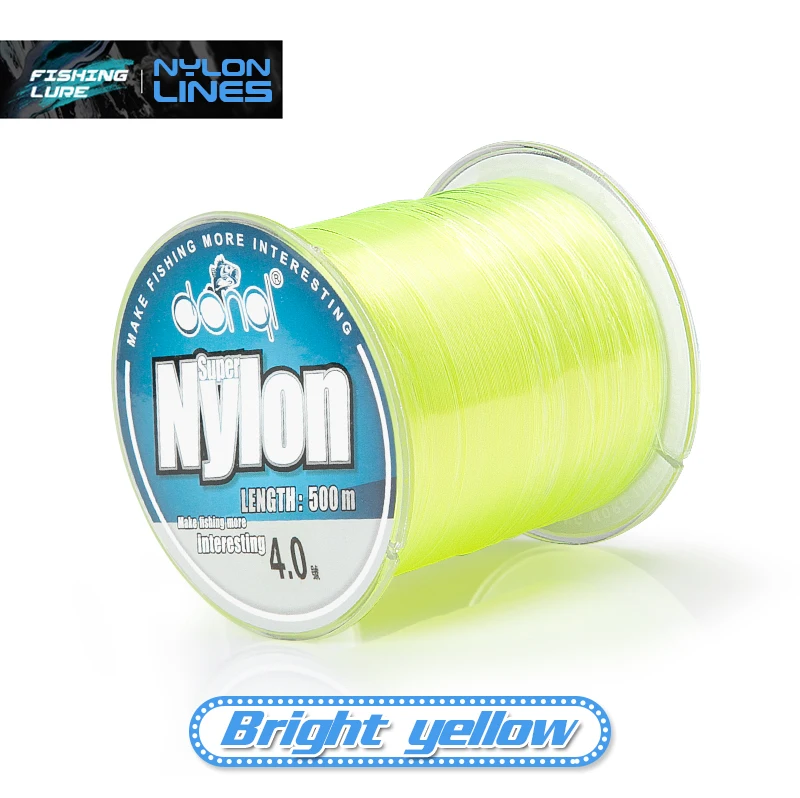 DONQL 500m Super Strong Nylon Fishing Line Monofilament Wire 2-22.5LB Saltwater Freshwater Fly Fishing Line Pesca Carp Tool (15)