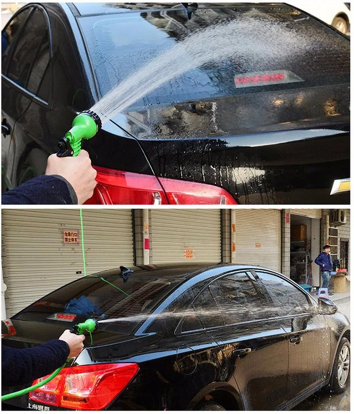 Smartlife Горячая расширяемый волшебный гибкий садовый шланг для автомобиля водопровод пластиковые шланги tuyau arrosage расширяемый tuinslang