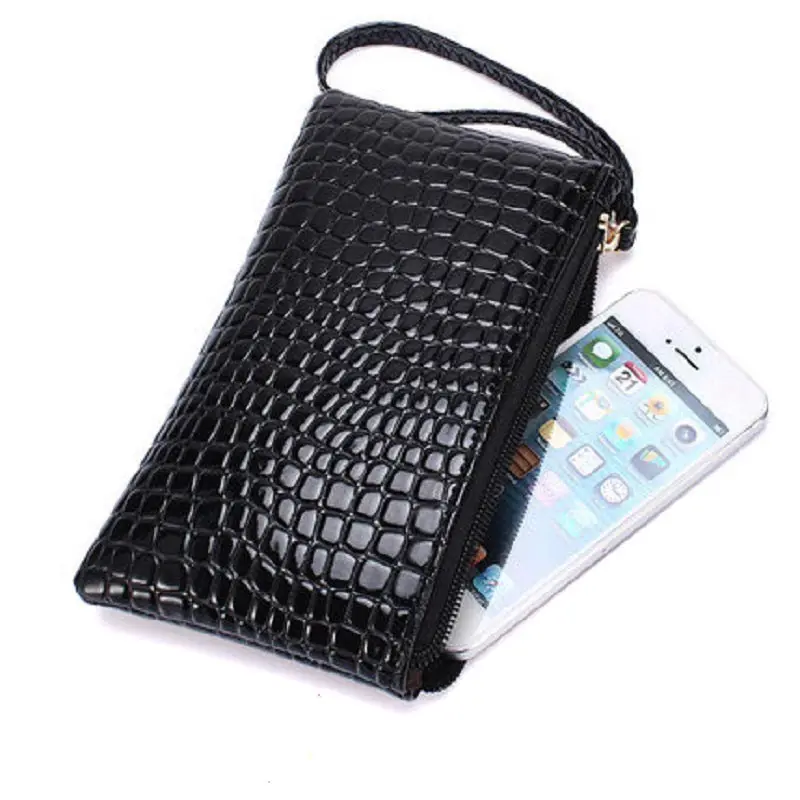 

Women PU Leather Wallet Purse Card Phone Holder Makeup Bag Clutch Handbag MSJ99