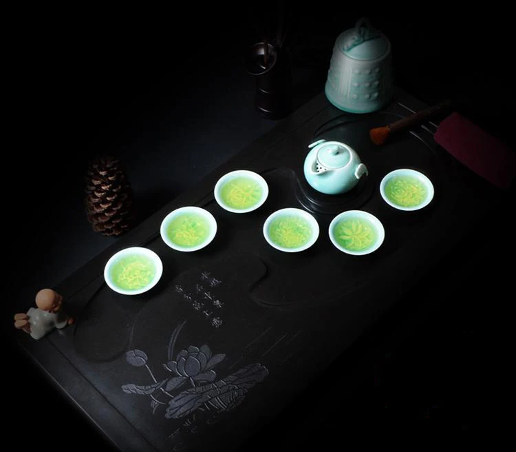 Фарфоровый чайный сервиз Celadon, чайный набор кунг-фу, керамический чайник и чашка в подарок, специальное предложение