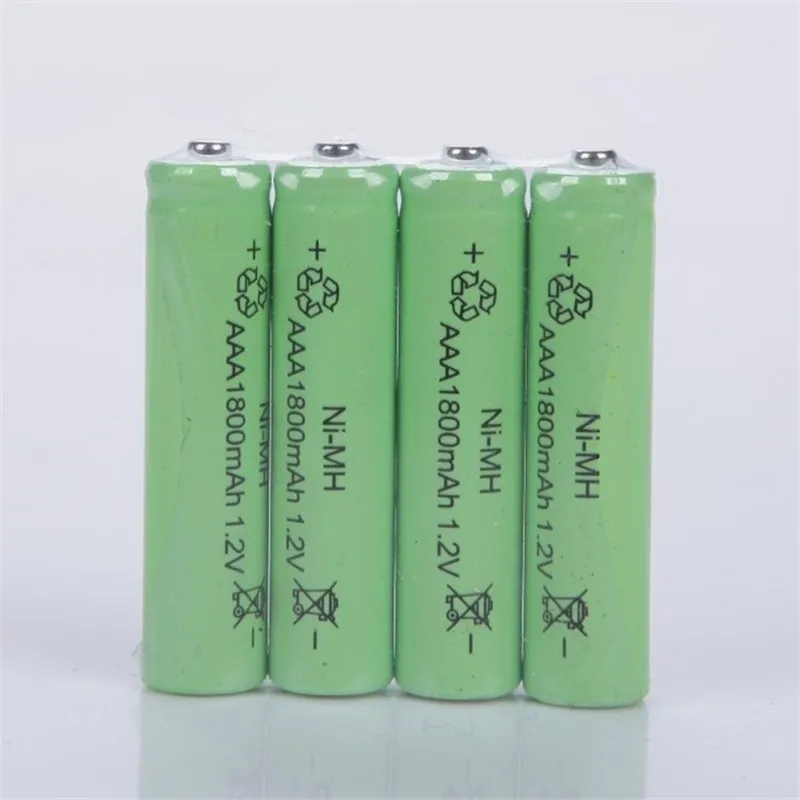 

10pc a lot Free shipping AAA 1800mAh 1.2 V Quanlity Rechargeable Battery AA NI-MH 1.2V Rechargeable 2A Battery Baterias Bateria