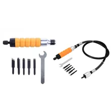 1 Набор для резьбы по дереву набор инструментов гибкий вал гаечный ключ электрическое долото+ 5 насадок для резьбы по дереву