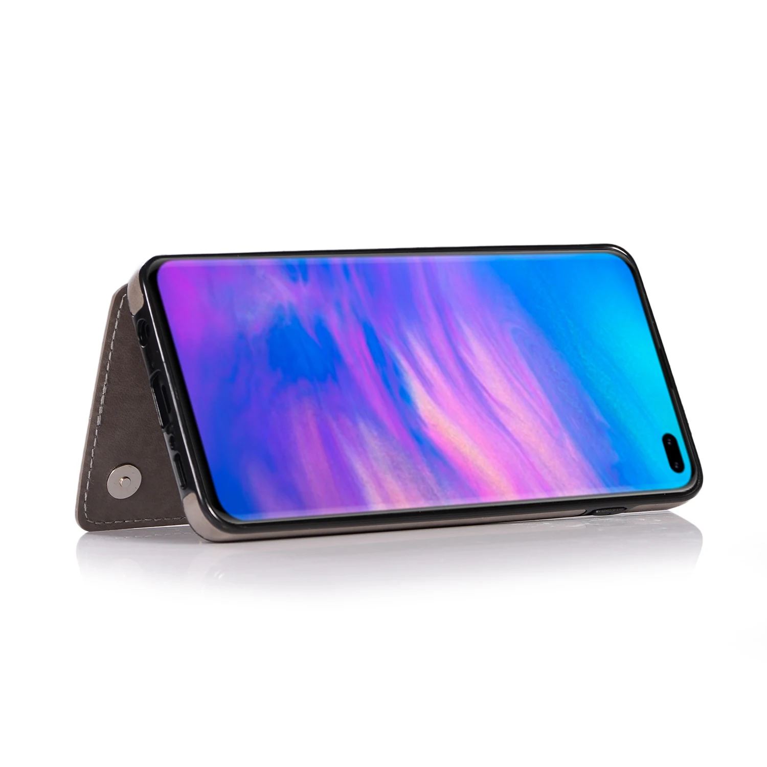 Роскошный чехол-портмоне для samsung Galaxy S10 Plus S10E Coque на Galaxy S9 S8 Plus S7 Note8/9 держатель для карт рельефный чехол из искусственной кожи
