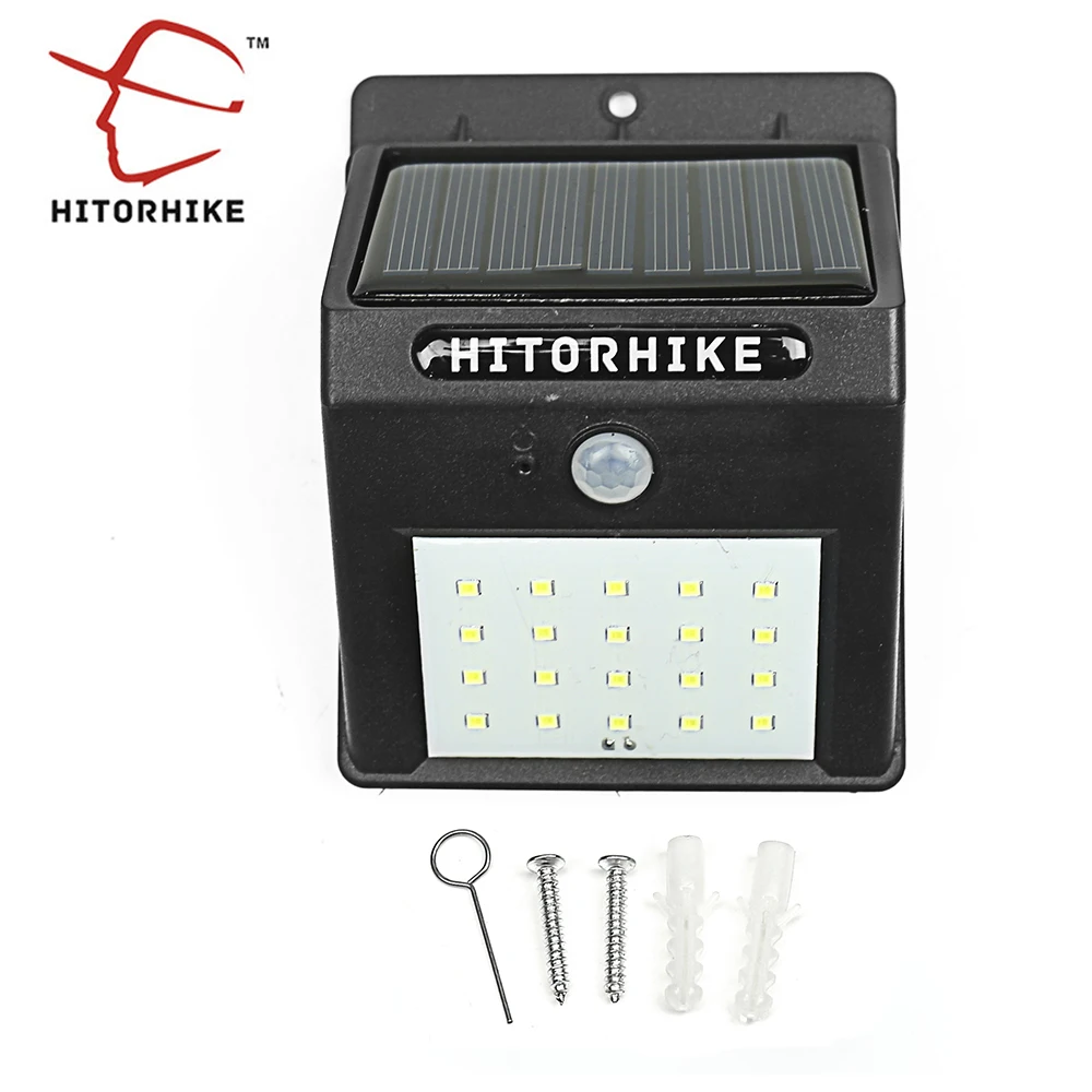 NEW 20 LED Waterproof IP65 Solar Powered Wireless PIR Motion Sensor