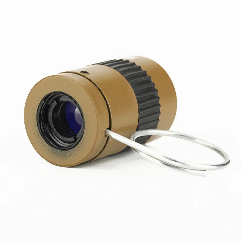 

New Mini Pocket Micro Telescope 2.5X17.5mm Agent Ultra Mini Finger Clasp Monocular Outdoor Sports Hiking Travel Monocular