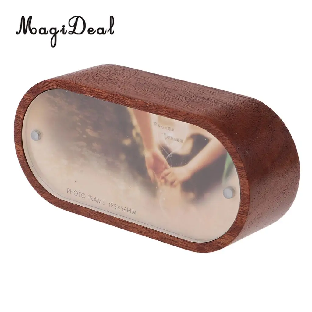 Creative Multi Photo Frame Picture Display Frame Decorative with Clockwork Music Box Christmas Gift