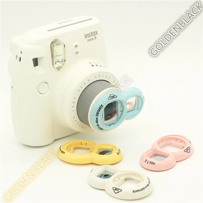 Крупным планом объектив зеркало для съемки селфи для Fujifilm Instax Mini 8 Mini 7 S мгновенная пленка камера подставка для близкого объектива многоцветный