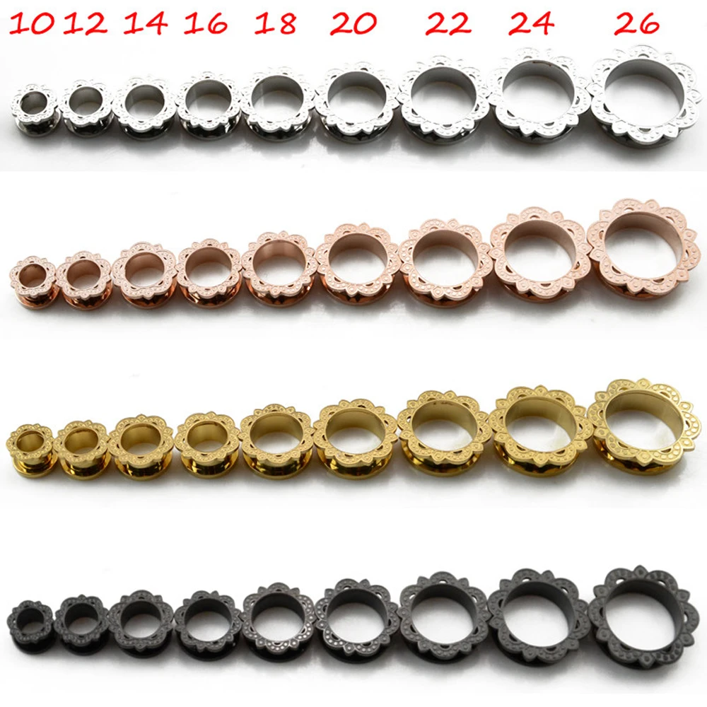 2 шт. серьги растяжки из хирургической стали|body jewelry|plug gaugesgauge earring |