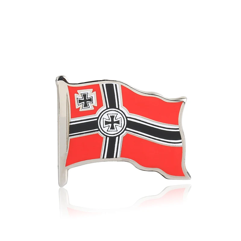 

WW2 WW1 German Empire flag Pin Cross Enamel Badge Brooches
