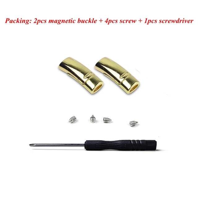 1Pair Elastic Magnetic 1Second Locking ShoeLaces Creative Quick No Tie Shoe laces Kids Adult Unisex Shoelace Sneakers Shoe Laces 2pcs Gold