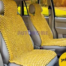 1 комплект Чехлы для подушек для сиденья автомобиля деревянный шарик из бисера натуральный массажный стул деревянный Грузовик Авто Высокое качество