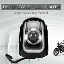 MT472 2 pcs Motocicleta MP3 Moto Bluetooth Speaker Music Player Rádio FM Estéreo Baixo Amplificador de Áudio Jogador À Prova D’ Água