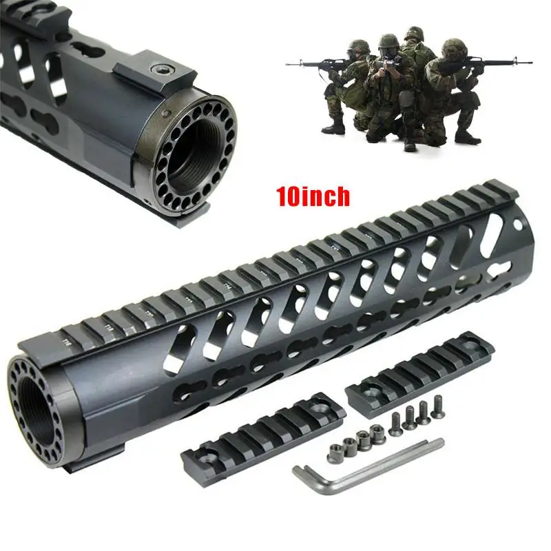 Magorui 1" дюймовый Keymod бесплатно поплавок Quad Rail тонкий Handguard ж/дополнительные рельсовые секции