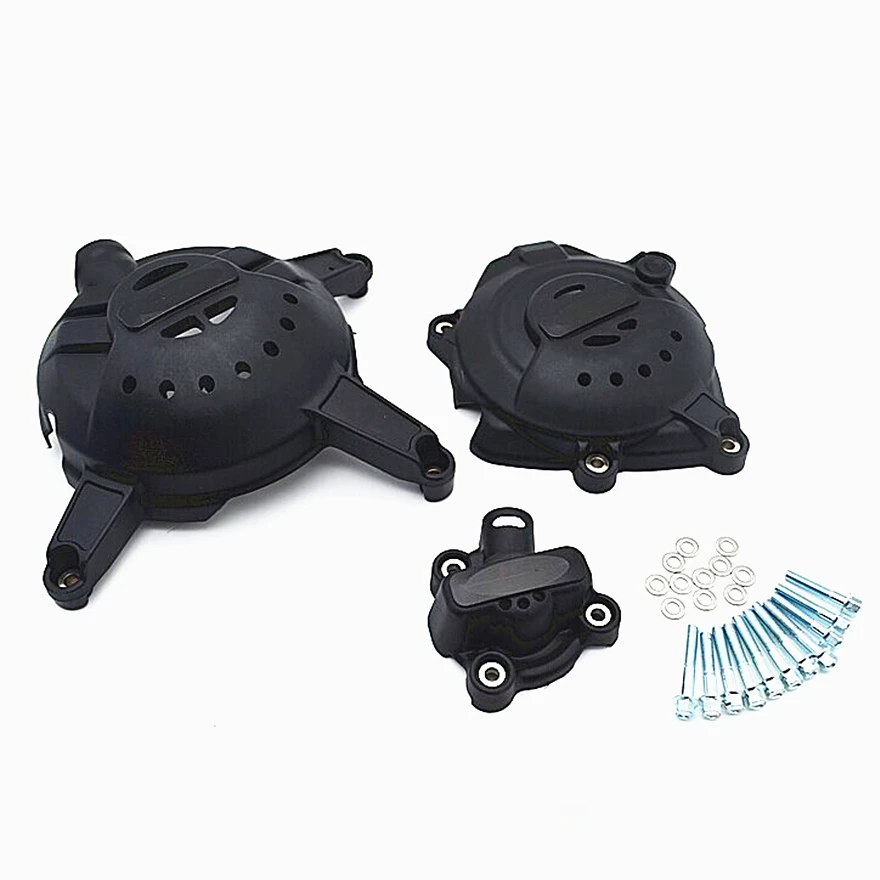 

Motorcycle Engine Stator Casing Cover Full Crash Protection Guard for YAMAHA YZF R3 2014 2015 2016
