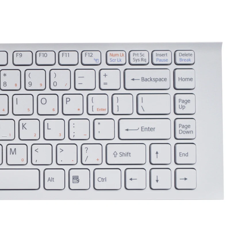 Клавиатура GZEELE для ноутбука SONY VAIO VPCEG VPC EG VPCEG16FM VPCEG18FX VPCEG17FX VPCEG1AFX VPCEG1FGX белая