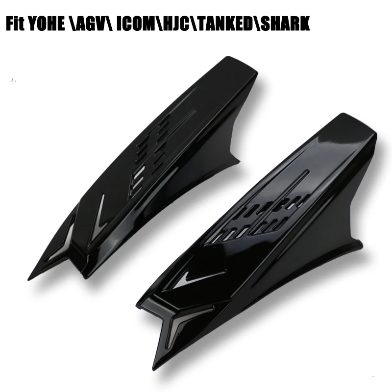 Мотоциклетный шлем рога для гоночного мотоцикла шлема YOHE 966 993 ICOM HJC TANKED SHARK 4 вида