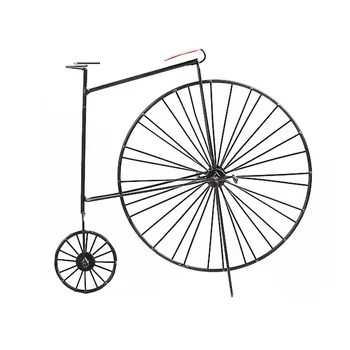

America Metal Bicycle Model Mini Iron Bike Simulation Present Toy Iron Craft Gift Desktop Home Decor Miniature Figurines