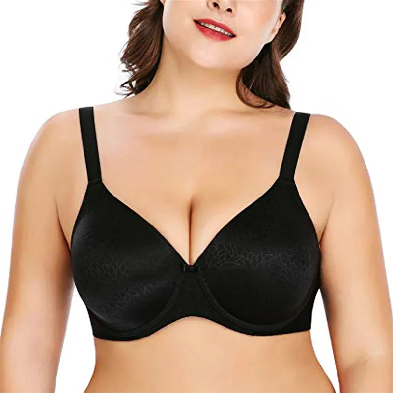 

Ayliss Free Shipping 1pc Black Sexy Bra Plus Size Molded Cup Underwire French Bra Underwear For Women Girl